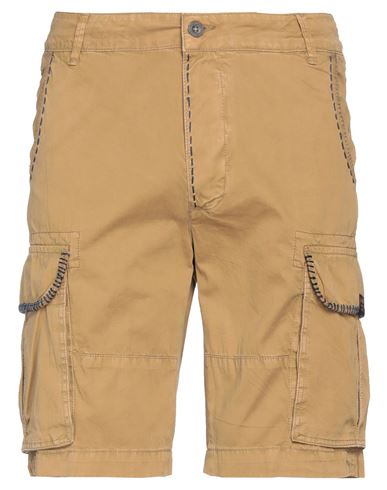 Front Street 8 Man Shorts & Bermuda Shorts Camel Size 30 Cotton In Beige