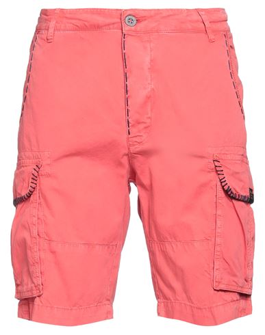 Front Street 8 Man Shorts & Bermuda Shorts Coral Size 30 Cotton In Red