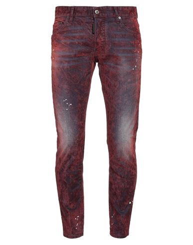 Pantalones vaqueros Hombre Burdeos 48 Hombre