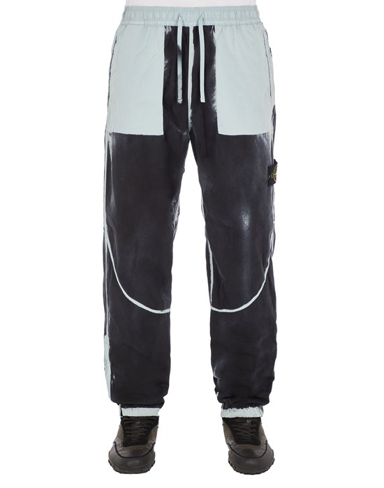 TROUSERS Man 318T3 HAND SPRAYED Front STONE ISLAND