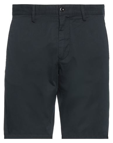 Gant Man Shorts & Bermuda Shorts Navy Blue Size 33 Cotton