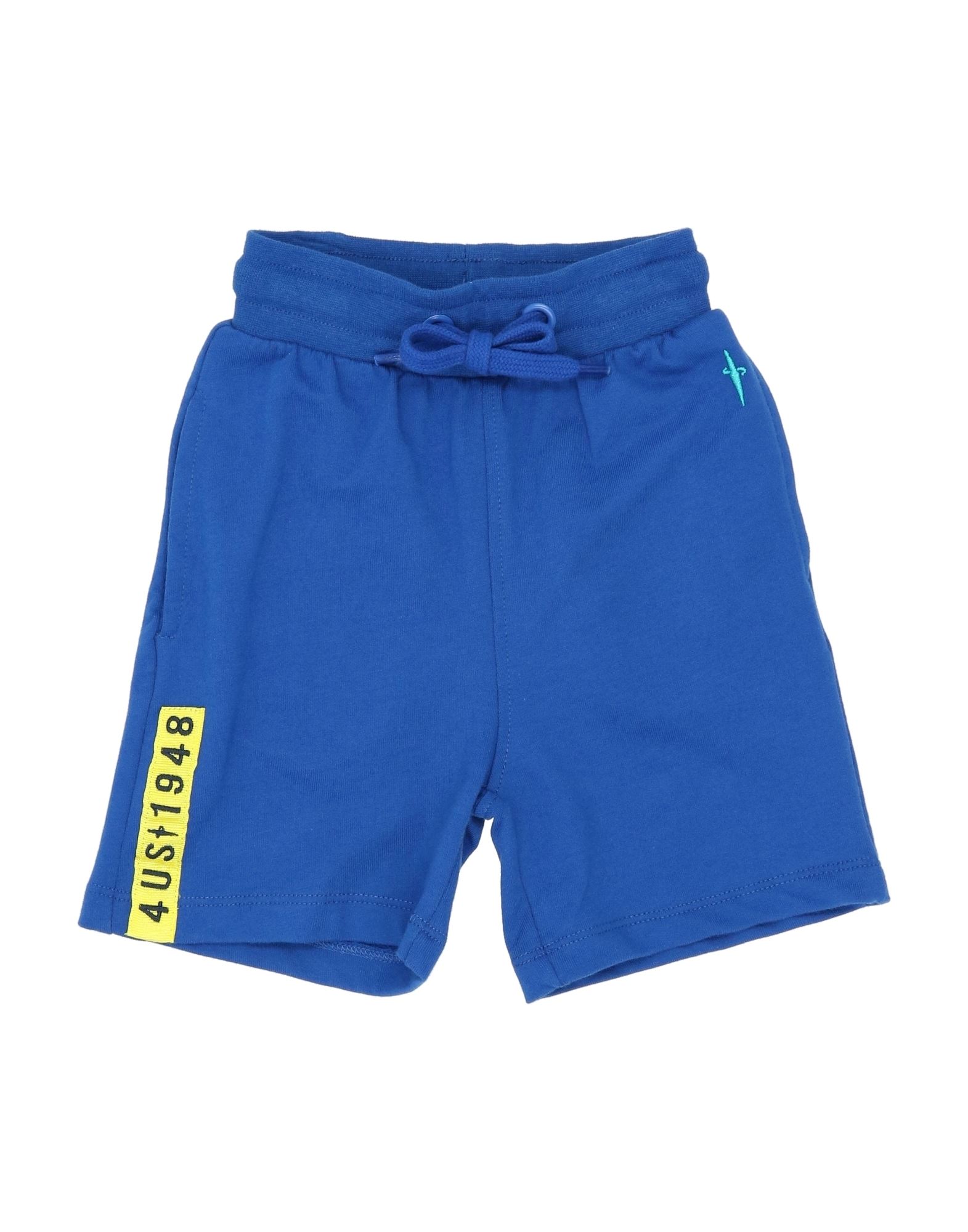 Cesare Paciotti 4us Kids'  Toddler Boy Shorts & Bermuda Shorts Bright Blue Size 4 Cotton