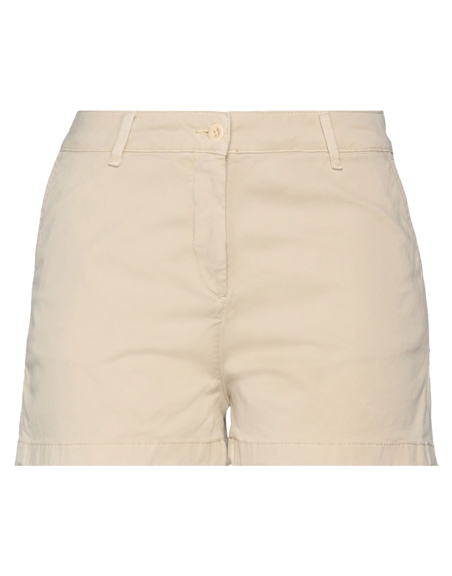 Gant Woman Shorts & Bermuda Shorts Beige Size 6 Cotton, Elastane