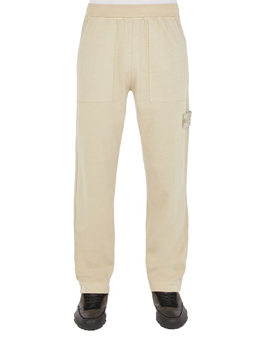 Fleece Pants 602F3 STONE ISLAND GHOST PIECE_ORGANIC COTTON STONE ISLAND - 0