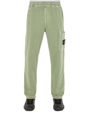 Stone island fleece deals badge jogging bottoms