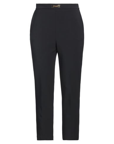 Elisabetta Franchi Woman Pants Black Size 8 Polyester, Elastane