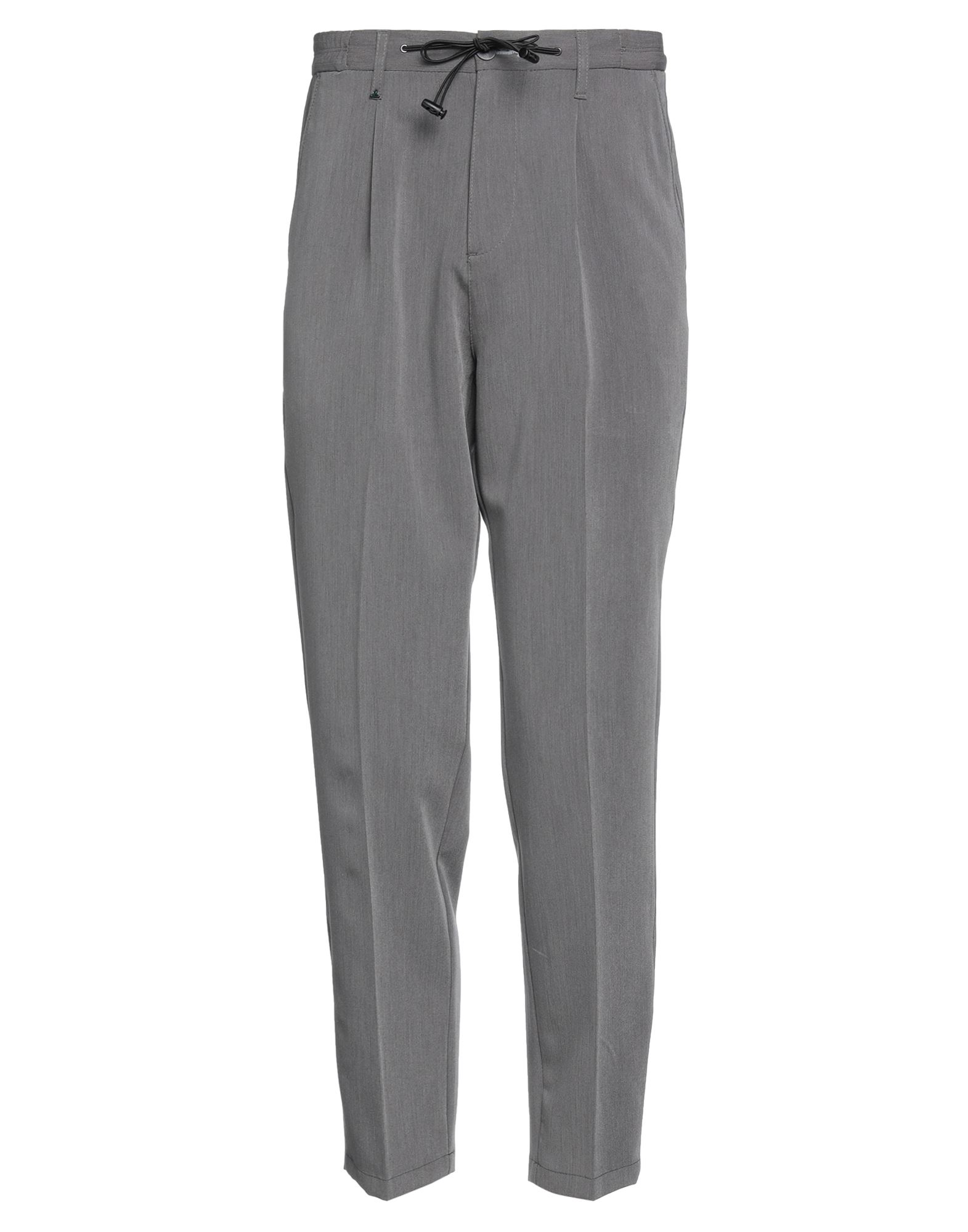 Berna Man Pants Grey Size 26 Polyester, Viscose, Elastane