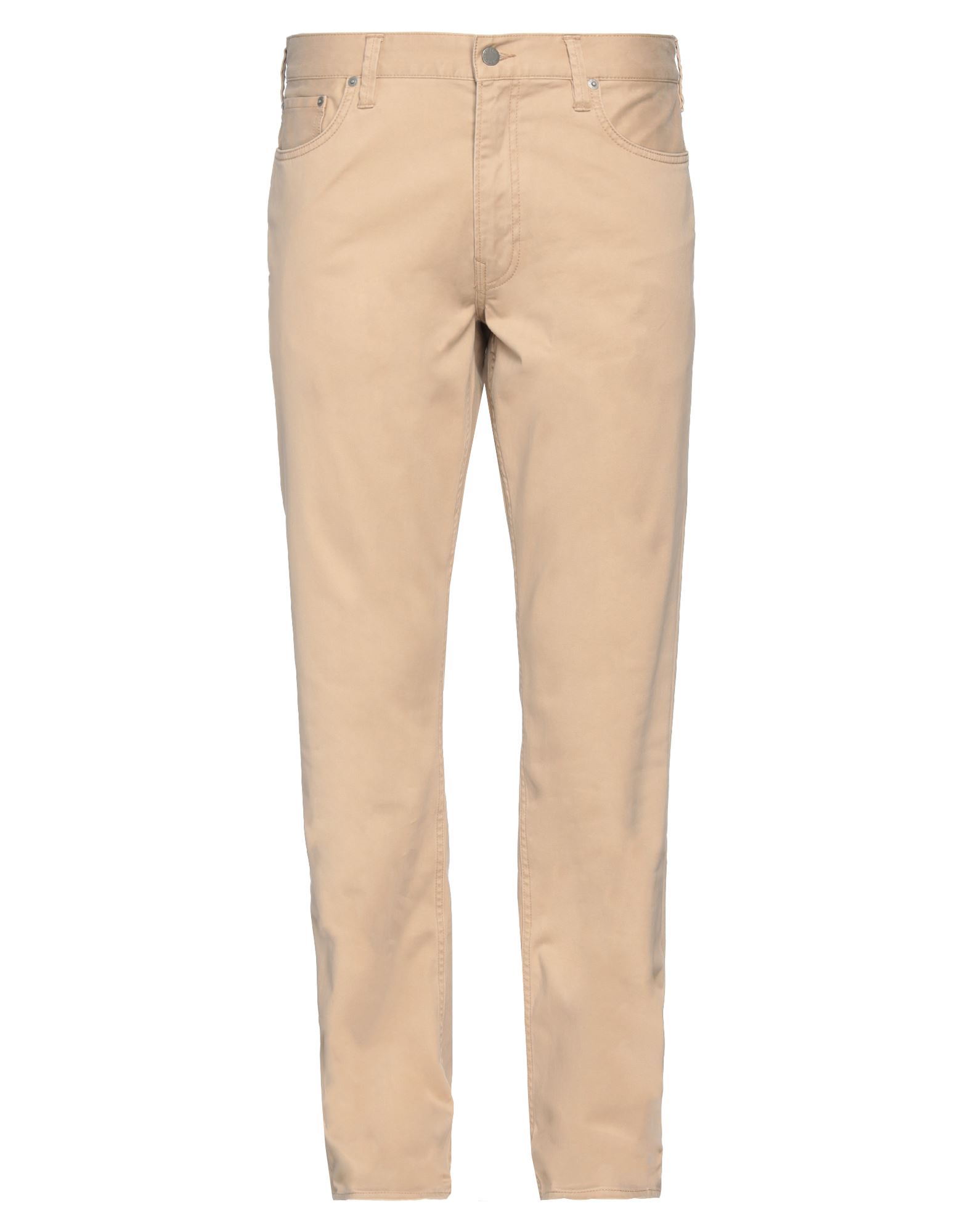 Polo Ralph Lauren Man Pants Light Brown Size 31w-34l Cotton, Elastane In Beige