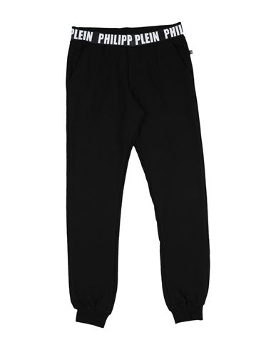 Philipp Plein Babies'  Toddler Boy Pants Black Size 6 Cotton, Elastane