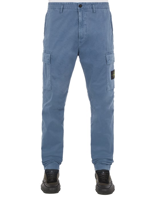 TROUSERS Man 30404 ORGANIC COTTON Front STONE ISLAND