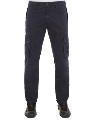 303WA'OLD' TREATMENT TROUSERS Stone Island メンズ -Stone Island