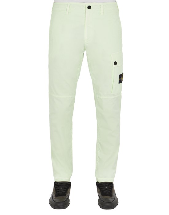 TROUSERS Man 31410 SUPIMA® COTTON Front STONE ISLAND