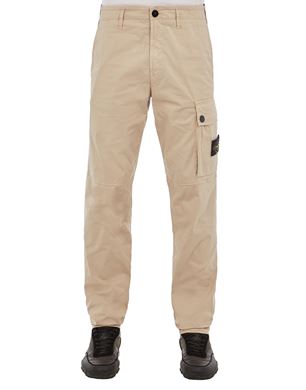 31410 SUPIMA® COTTON TROUSERS Stone Island Men - Official Online Store