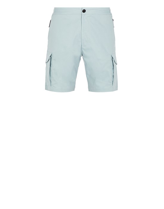 Sold out - STONE ISLAND L05G4 Bermuda shorts Man Sky Blue