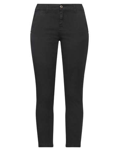 Klixs Woman Pants Black Size 32 Cotton, Elastane