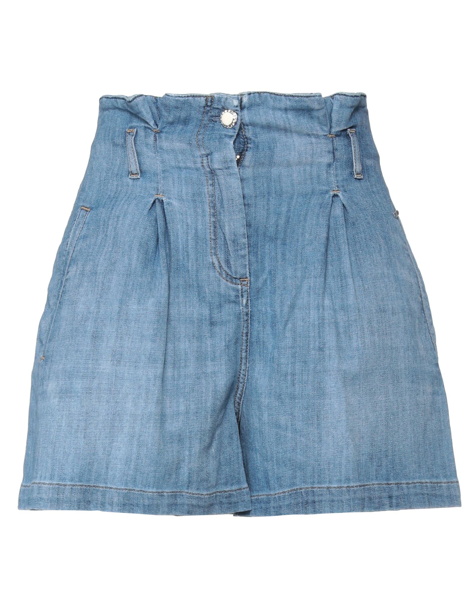 Liu •jo Denim Shorts In Blue