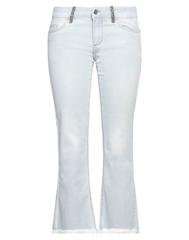 Liu •jo Woman Jeans Blue Size 30 Cotton, Elastane, Polyester