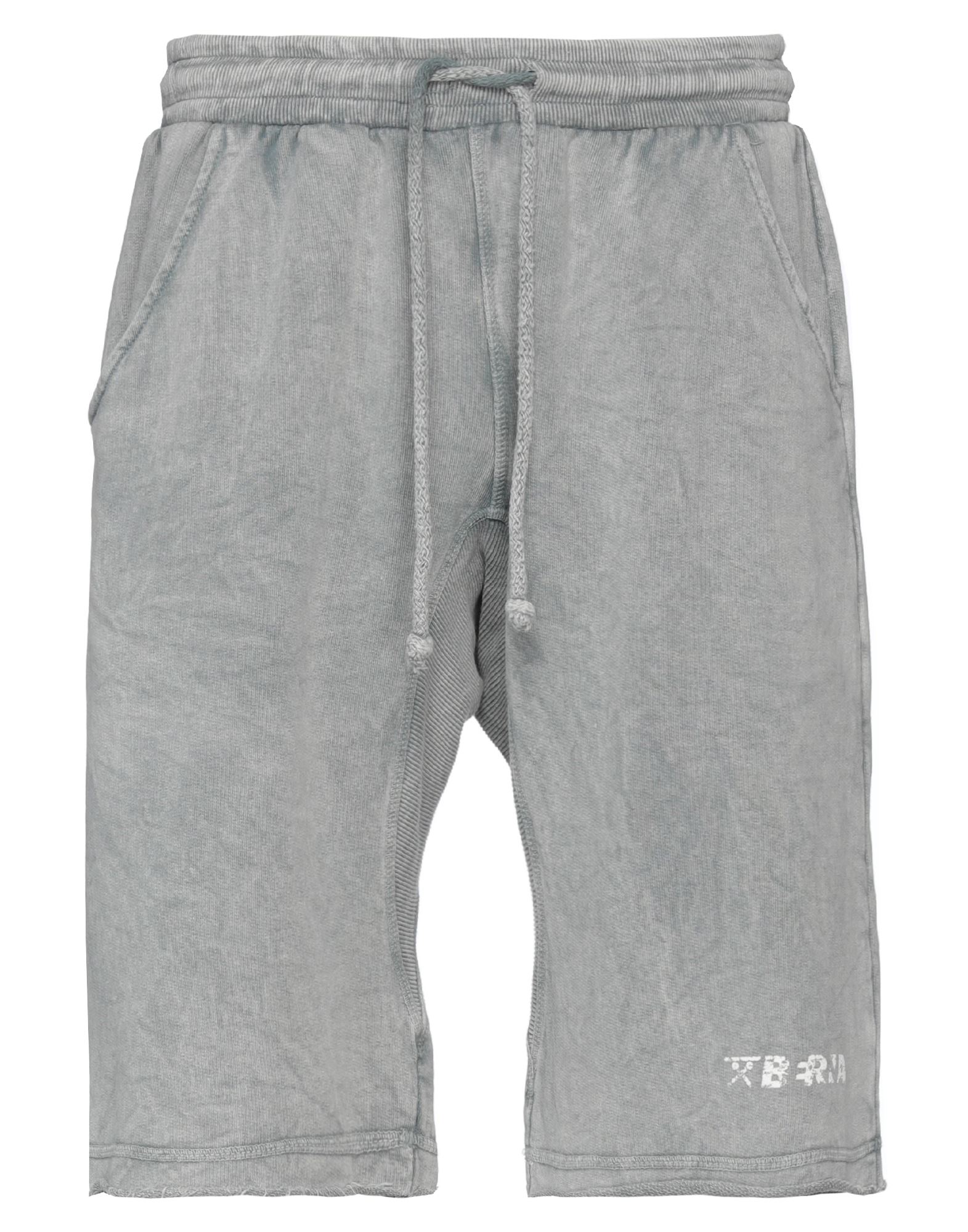 Berna Man Shorts & Bermuda Shorts Grey Size Xl Cotton