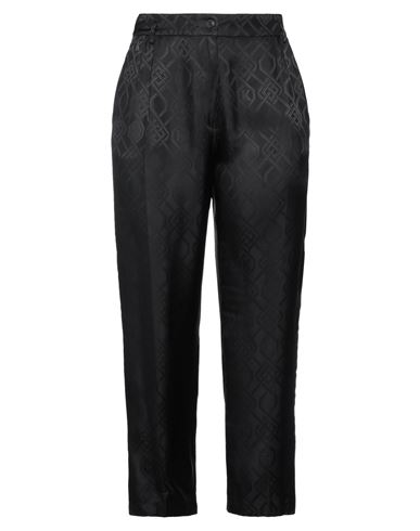 Koché Woman Pants Black Size 12 Viscose, Polyester