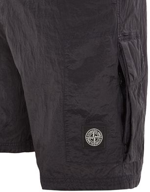 Stone island nylon hot sale cargo shorts