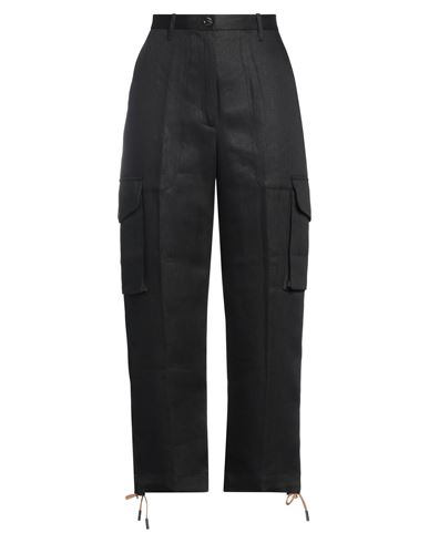 Nine:inthe:morning Nine In The Morning Woman Pants Black Size 26 Linen