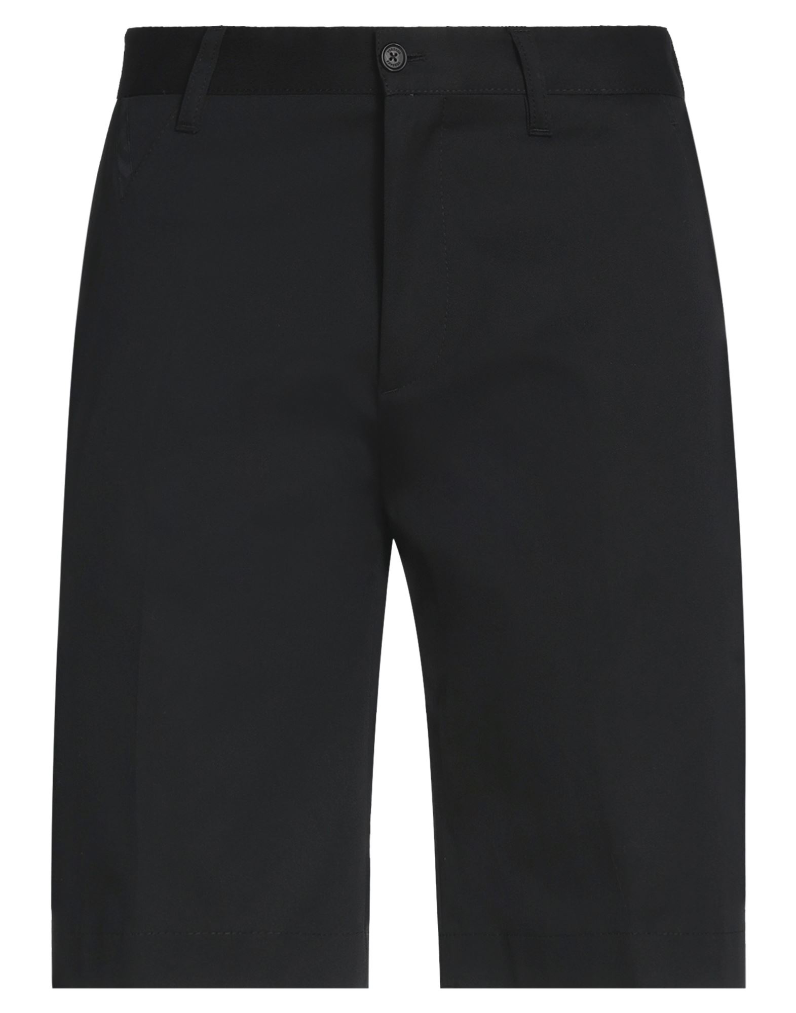 Versace Gabardine Chino Shorts In Black