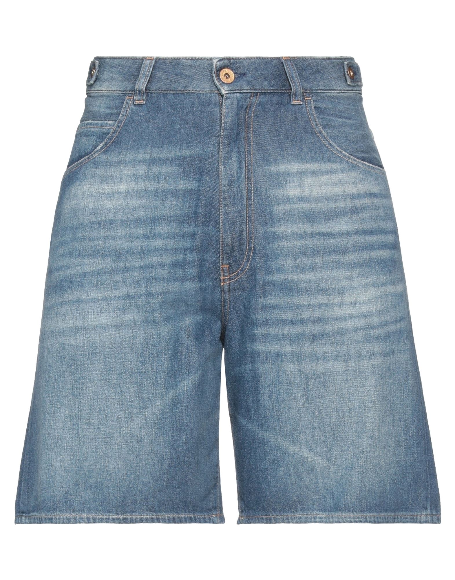 Pence Denim Shorts In Blue