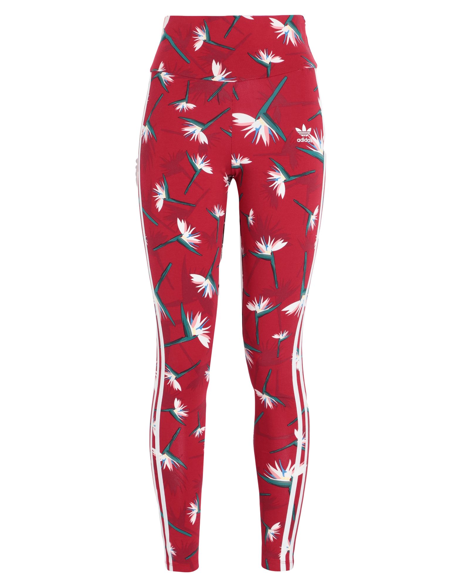 Adidas X Thebe Magugu Leggings In Red