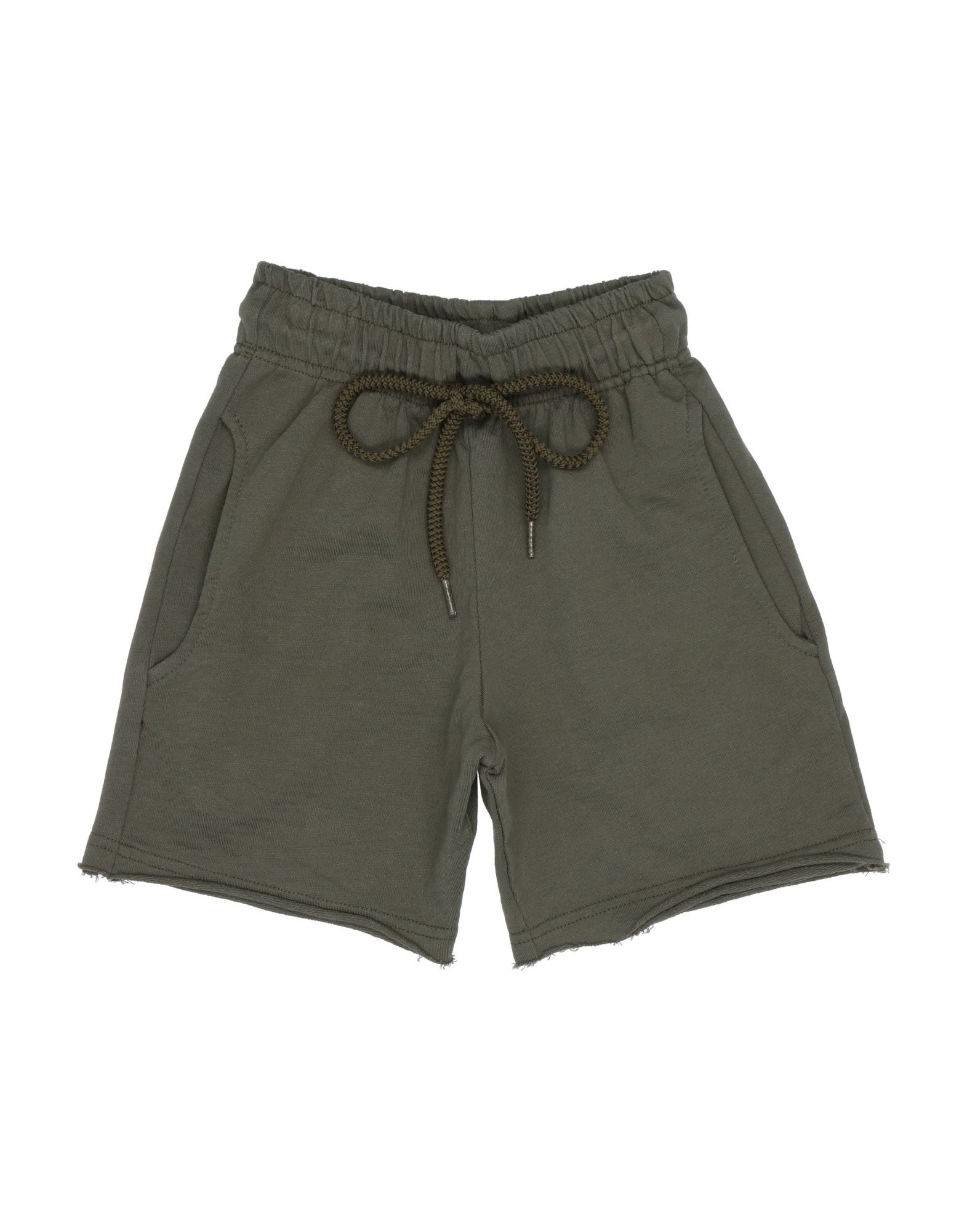 Over-d Kids' Over/d Toddler Boy Shorts & Bermuda Shorts Military Green Size 3 Cotton