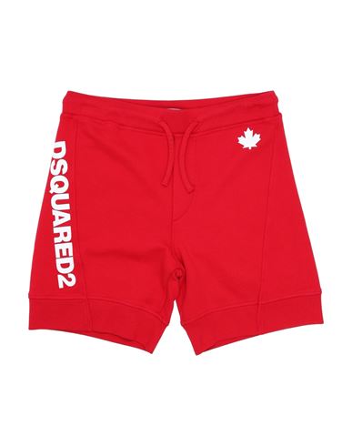 Dsquared2 Babies'  Toddler Shorts & Bermuda Shorts Red Size 4 Cotton
