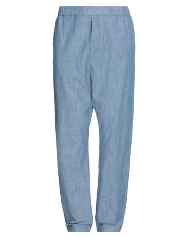 Brava Fabrics Man Pants Pastel Blue Size 32 Cotton