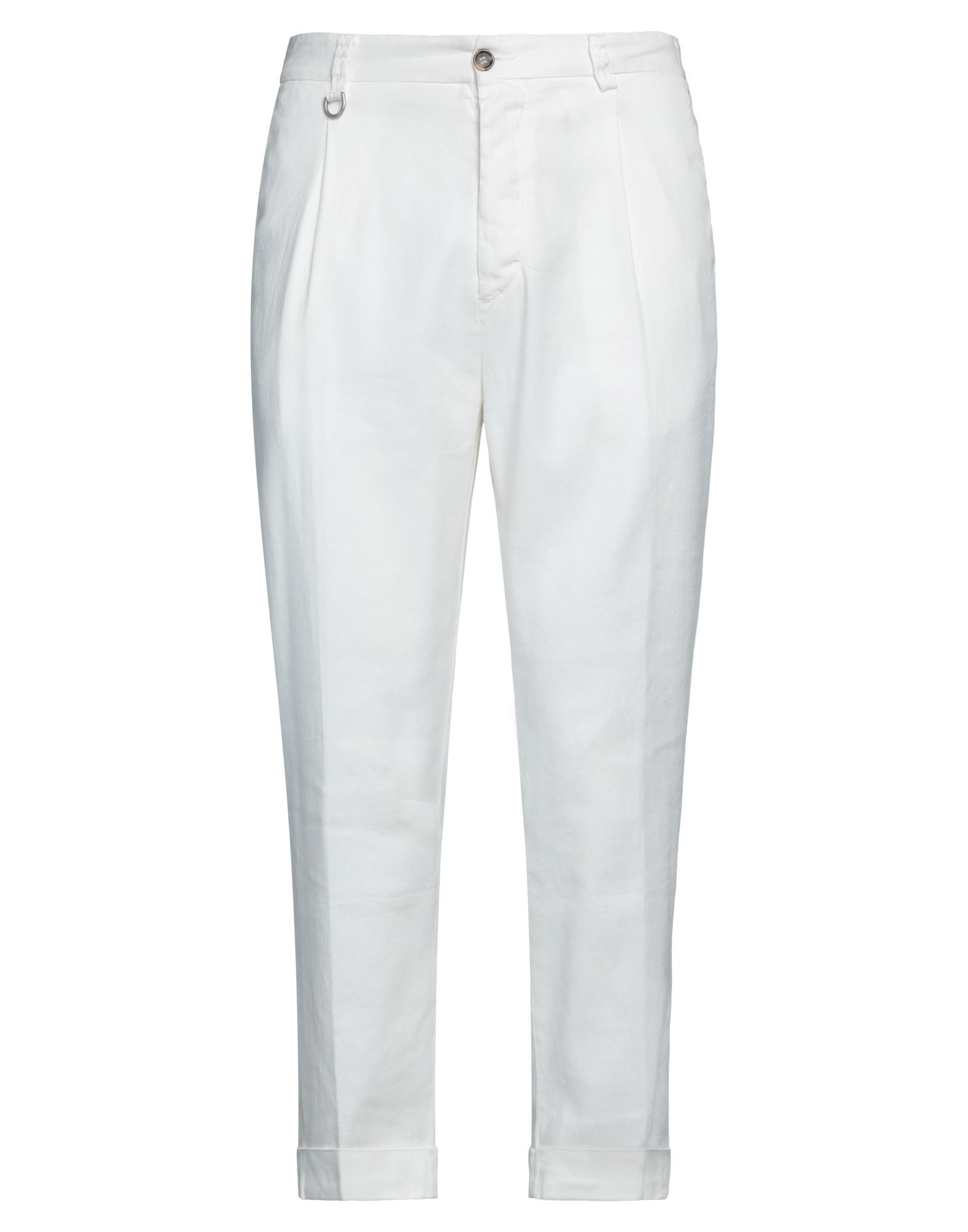 Paolo Pecora Pants In White