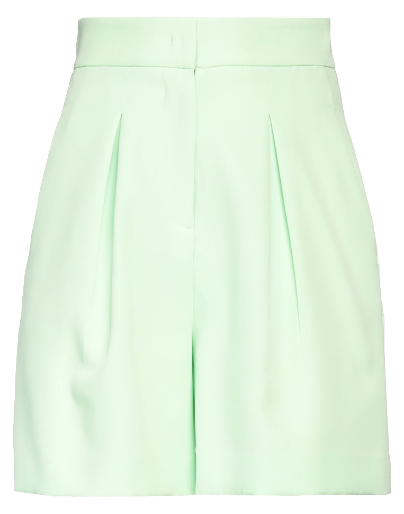 Hinnominate Woman Shorts & Bermuda Shorts Light Green Size S Polyester, Elastane