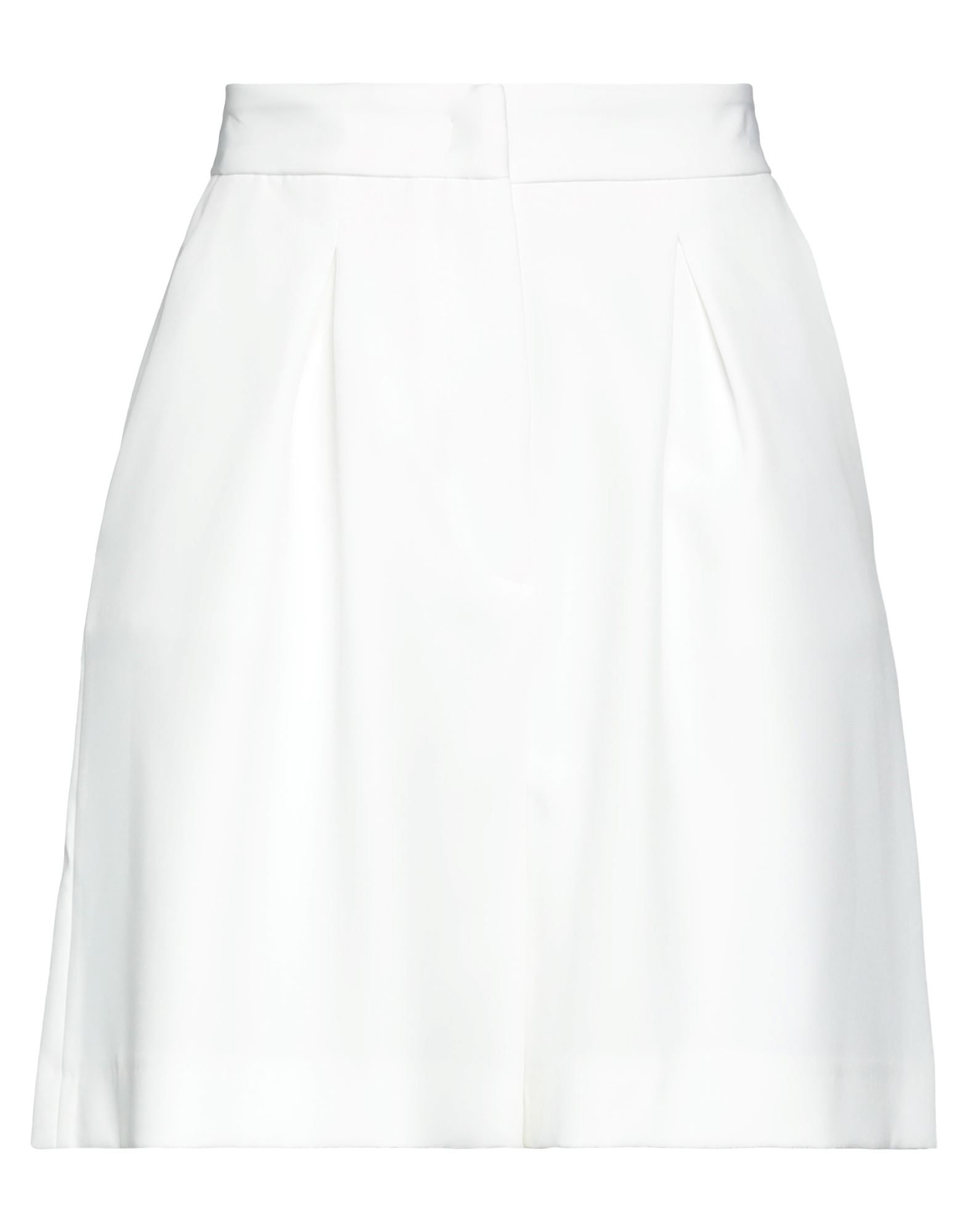 Hinnominate Woman Shorts & Bermuda Shorts White Size Xs Polyester, Elastane