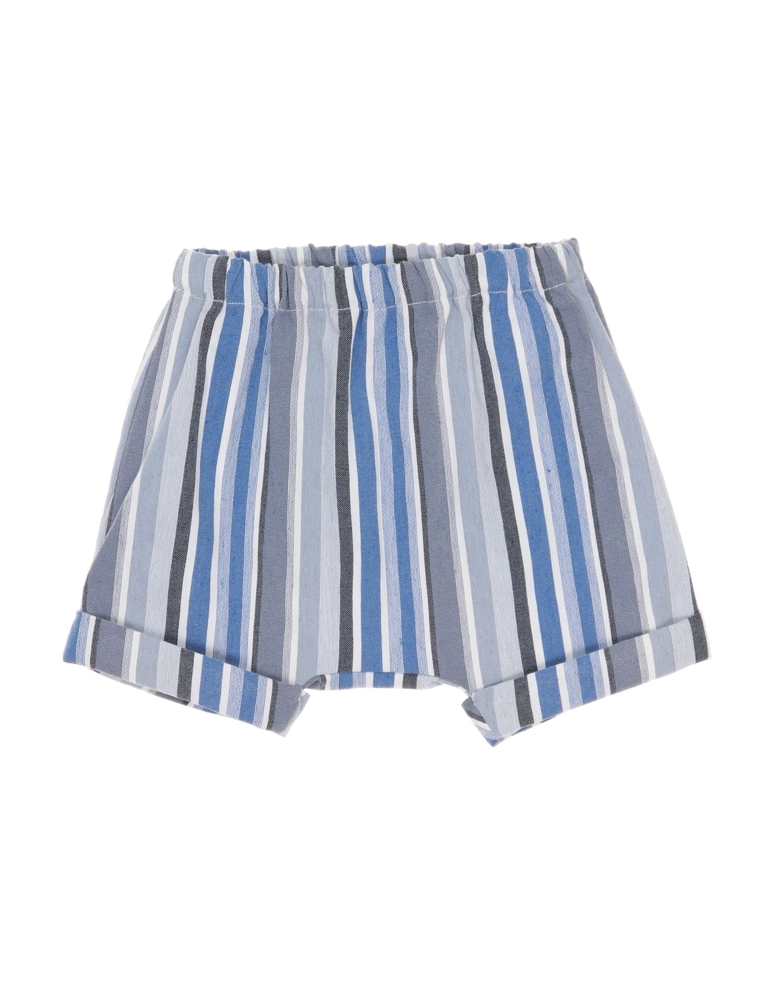 Le Petit Coco Kids'  Newborn Boy Shorts & Bermuda Shorts Blue Size 1 Polyester, Cotton, Elastane