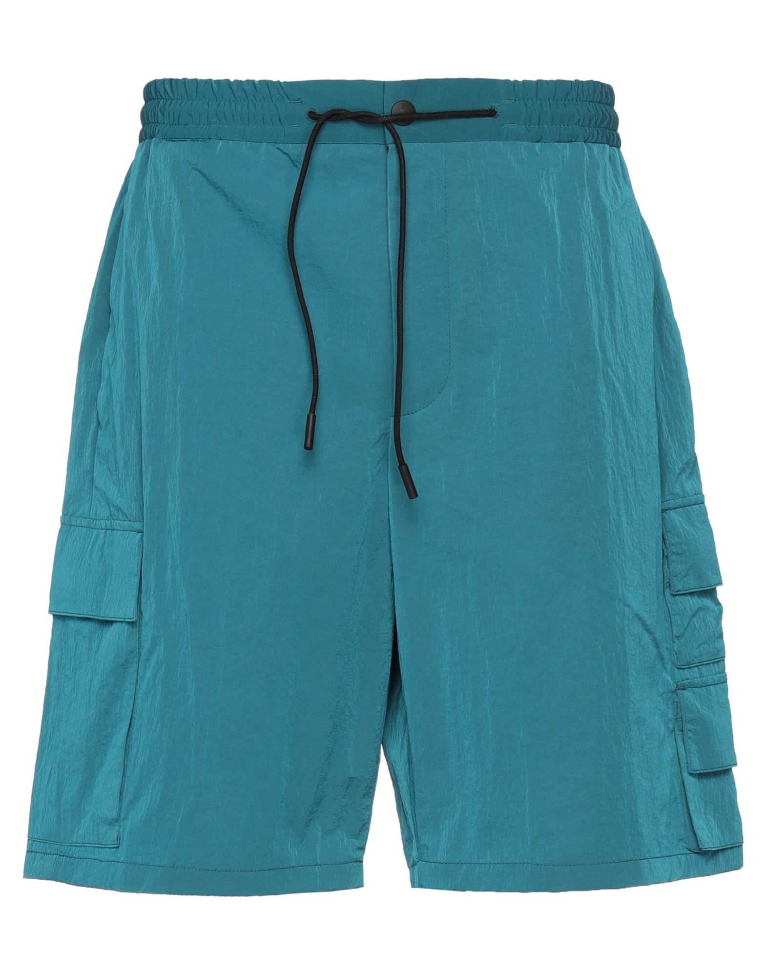 Pt Torino Man Shorts & Bermuda Shorts Deep Jade Size 34 Polyamide In Green