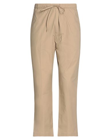 Man Pants Dove grey Size 38W-34L Cotton, Polyester, Elastane