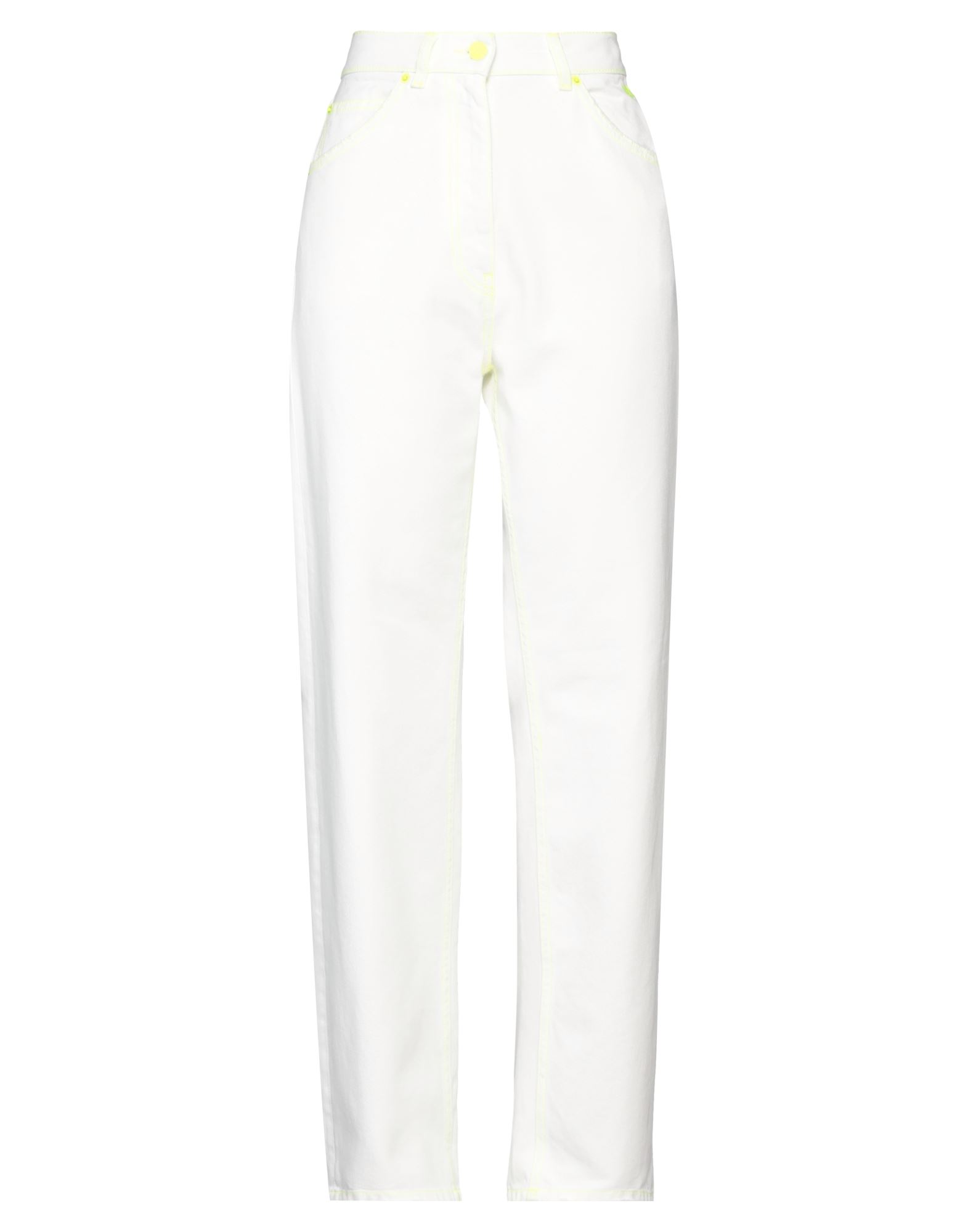 Msgm Jeans In White
