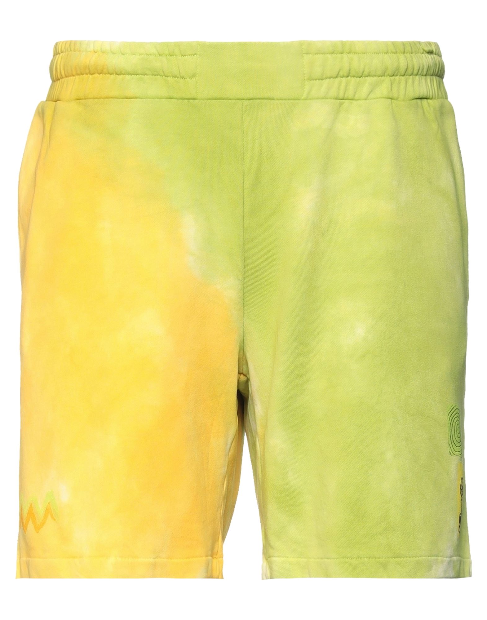 Mcq By Alexander Mcqueen Mcq Alexander Mcqueen Man Shorts & Bermuda Shorts Acid Green Size Xl Cotton, Polyester