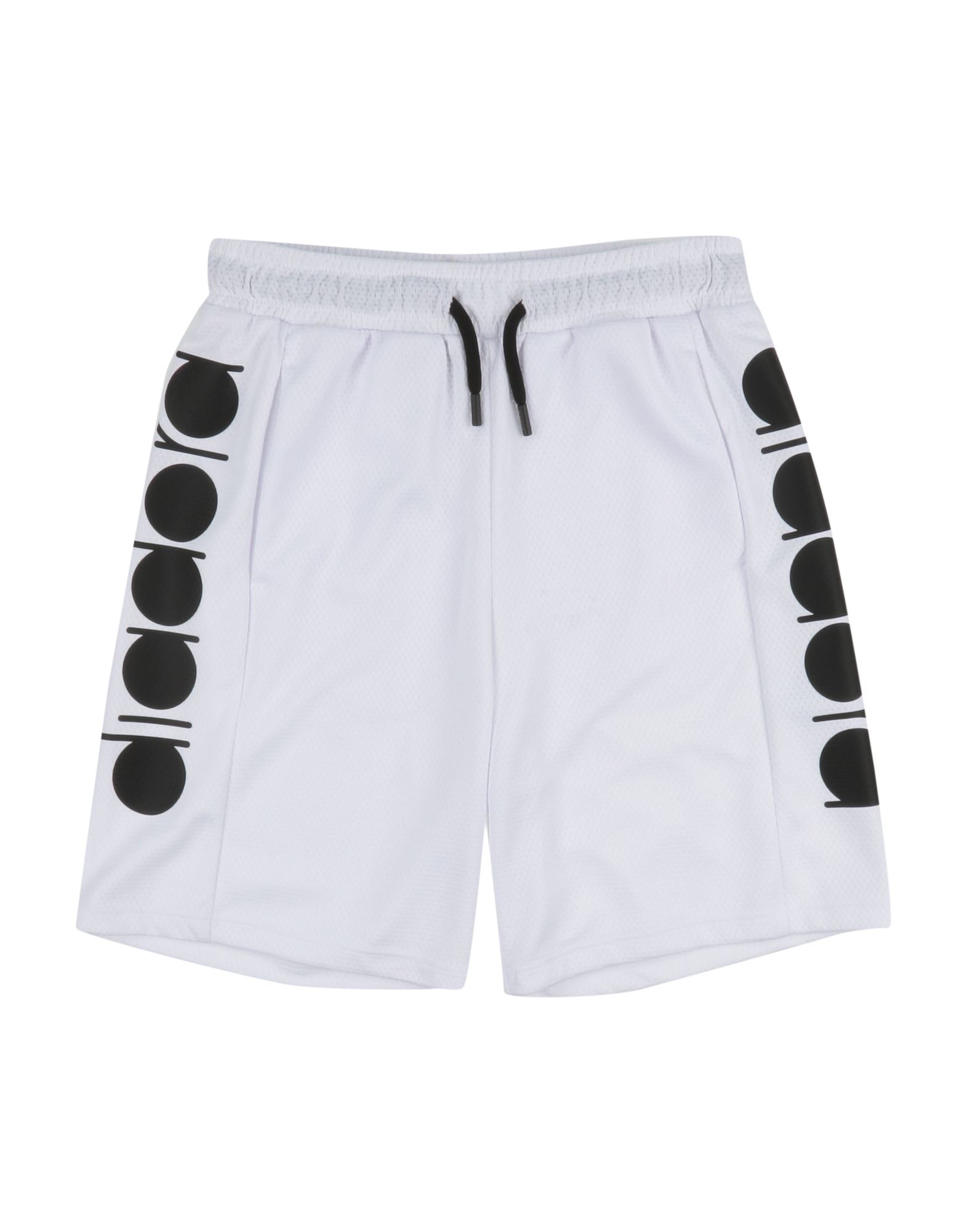 Diadora Kids'  Toddler Boy Shorts & Bermuda Shorts White Size 6 Polyester