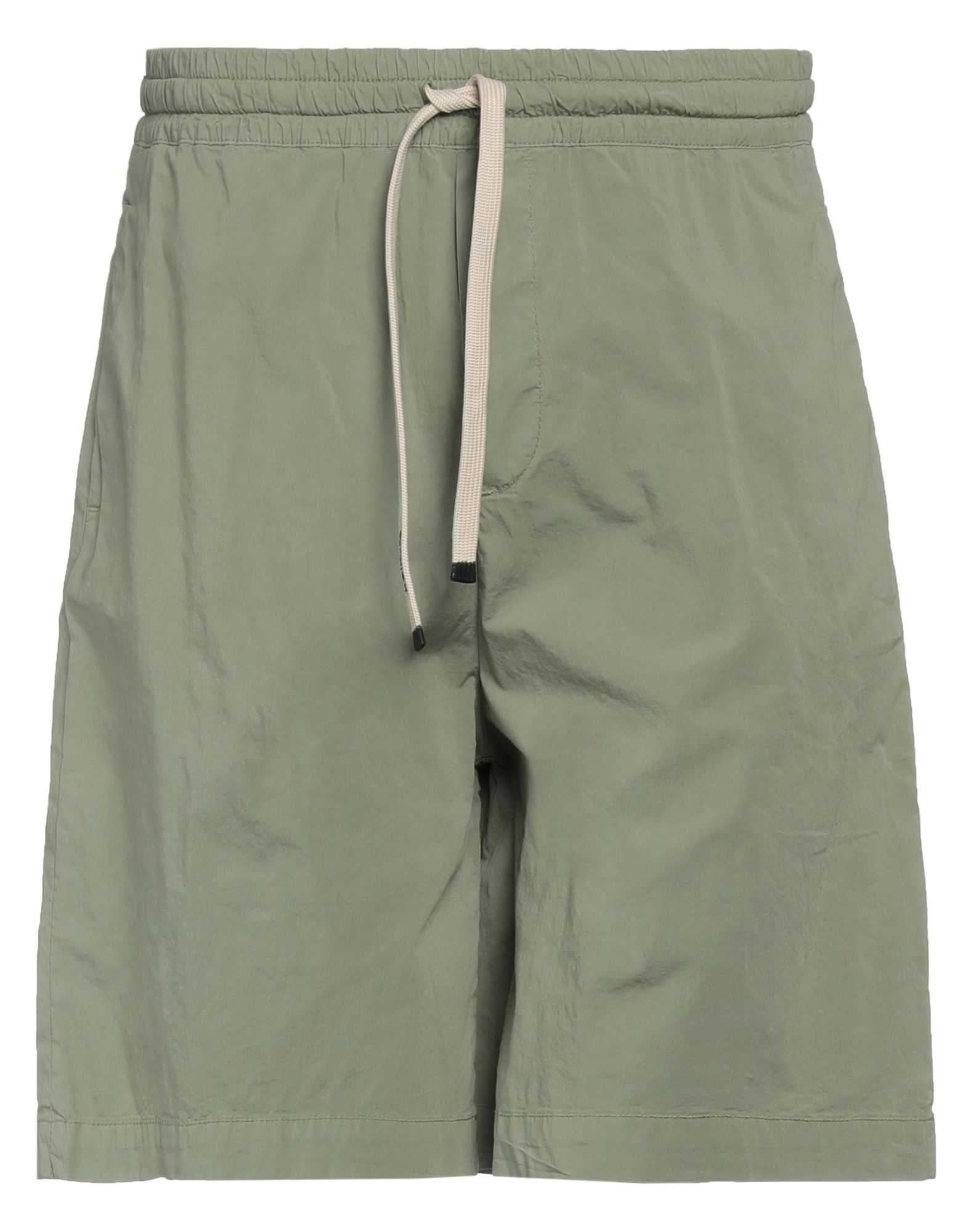 Haikure Man Shorts & Bermuda Shorts Sage Green Size S Cotton, Elastane