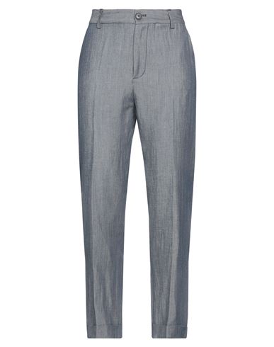 Dondup Woman Pants Blue Size 31 Lyocell, Linen, Cotton