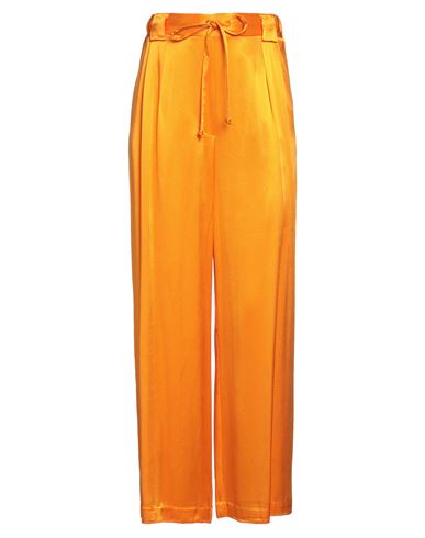 Soallure Woman Pants Orange Size 4 Viscose