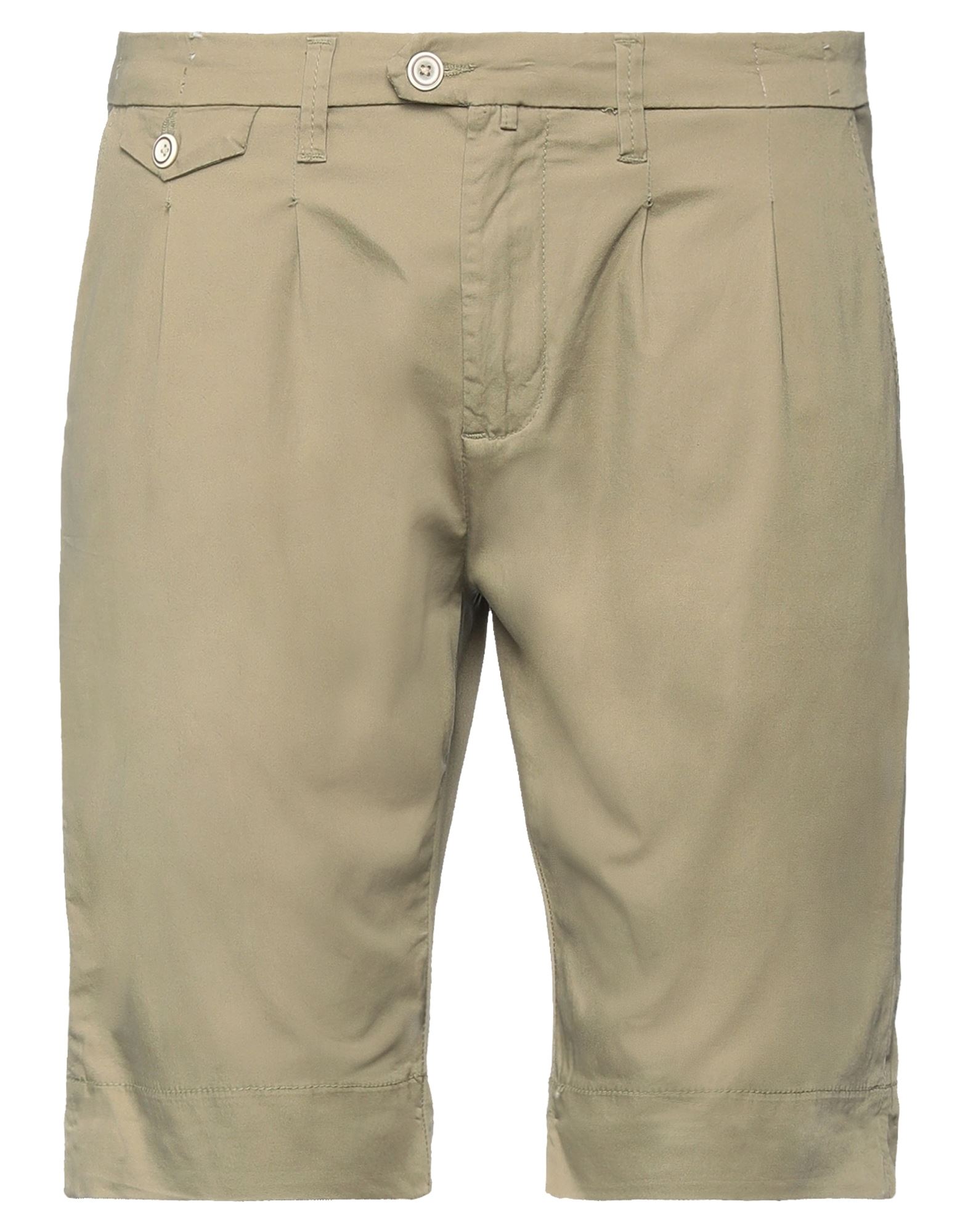 Sseinse Man Shorts & Bermuda Shorts Sage Green Size 38 Cotton, Elastane