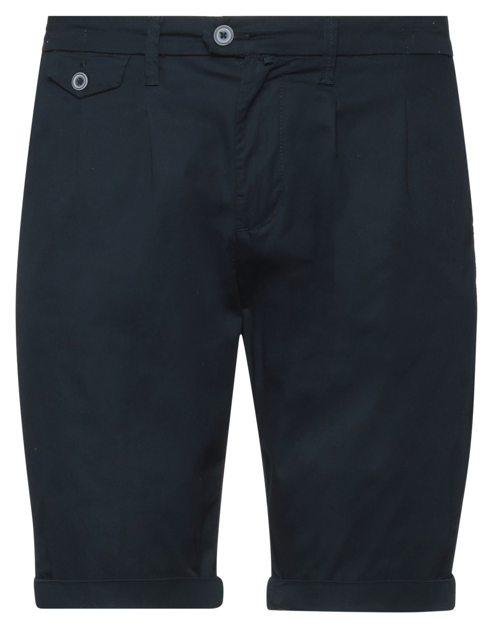 Sseinse Man Shorts & Bermuda Shorts Midnight Blue Size 28 Cotton, Elastane