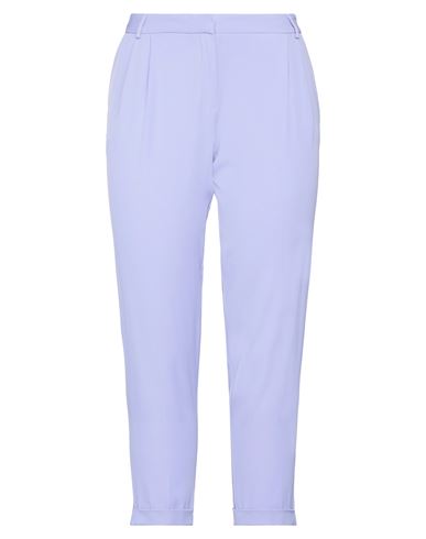 Atos Lombardini Woman Pants Lilac Size 10 Polyester, Elastane In Purple