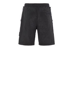 Stone island cheap black bermuda shorts