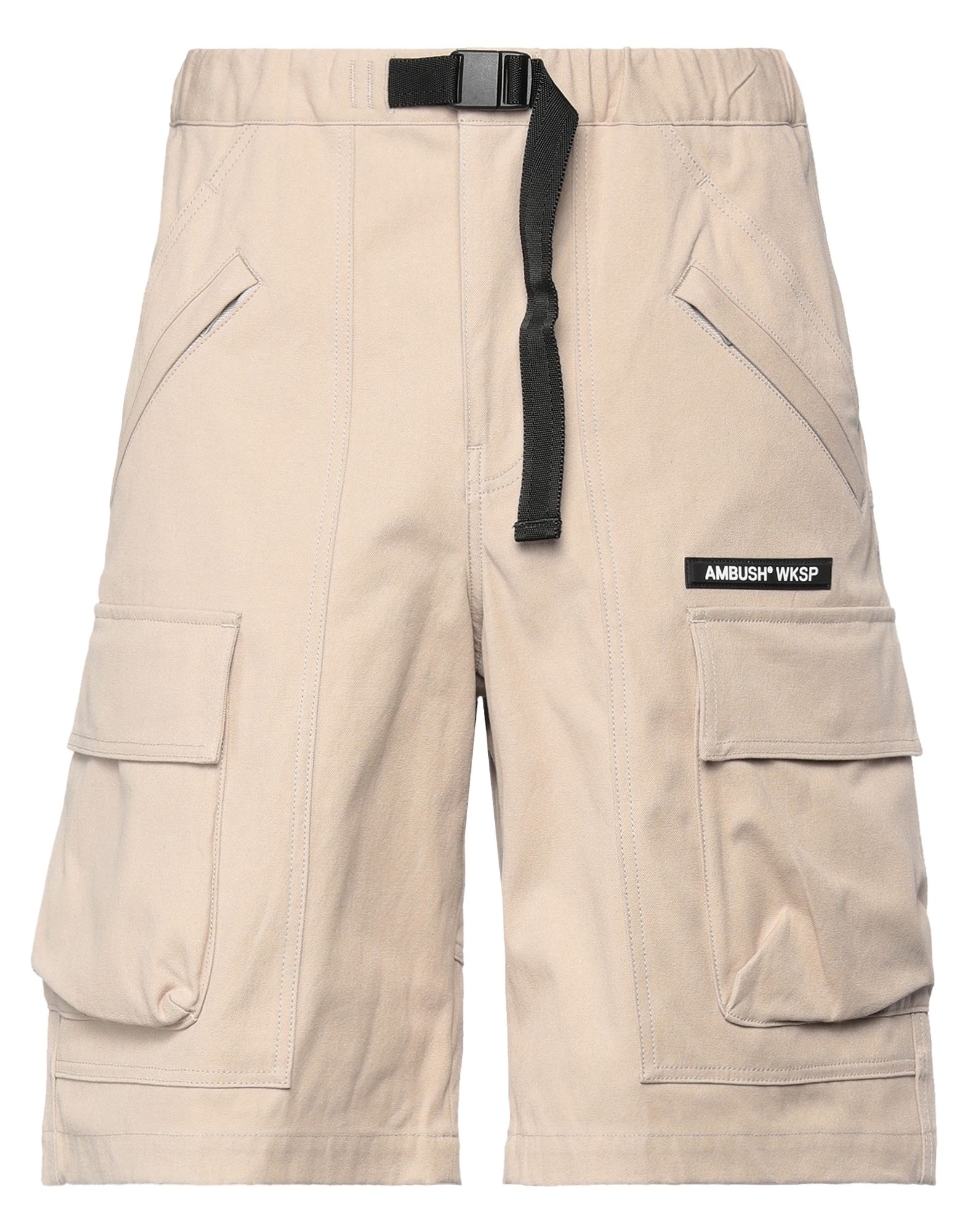 Ambush Man Shorts & Bermuda Shorts Beige Size S Cotton