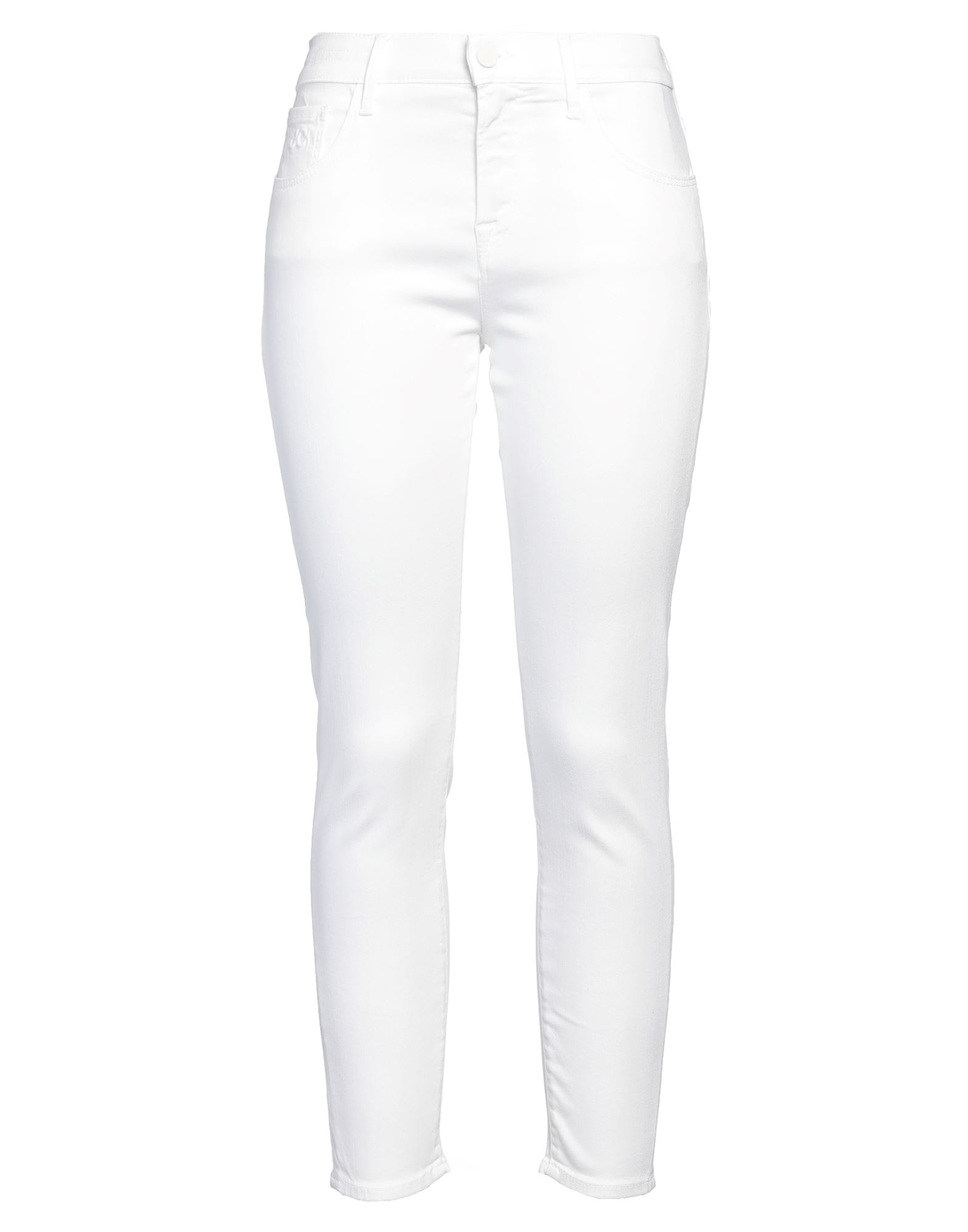 Shop Jacob Cohёn Woman Jeans White Size 30 Lyocell, Cotton, Polyester, Elastane