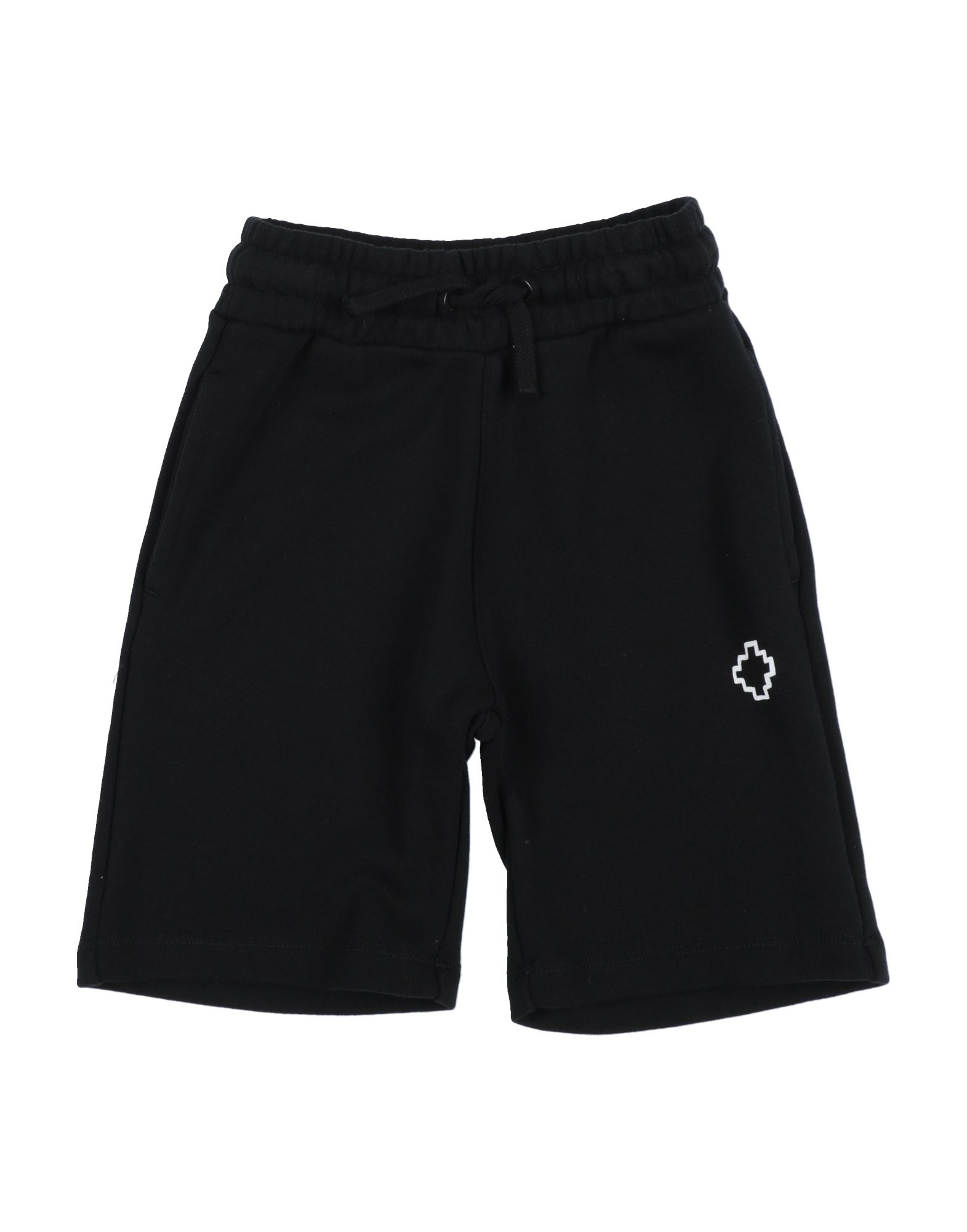Shop Marcelo Burlon County Of Milan Marcelo Burlon Toddler Boy Shorts & Bermuda Shorts Black Size 6 Cotton, Polyester